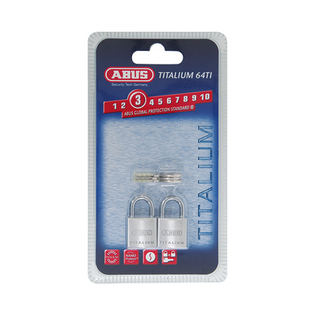   ABUS 727TI/20 TWINS Blister   